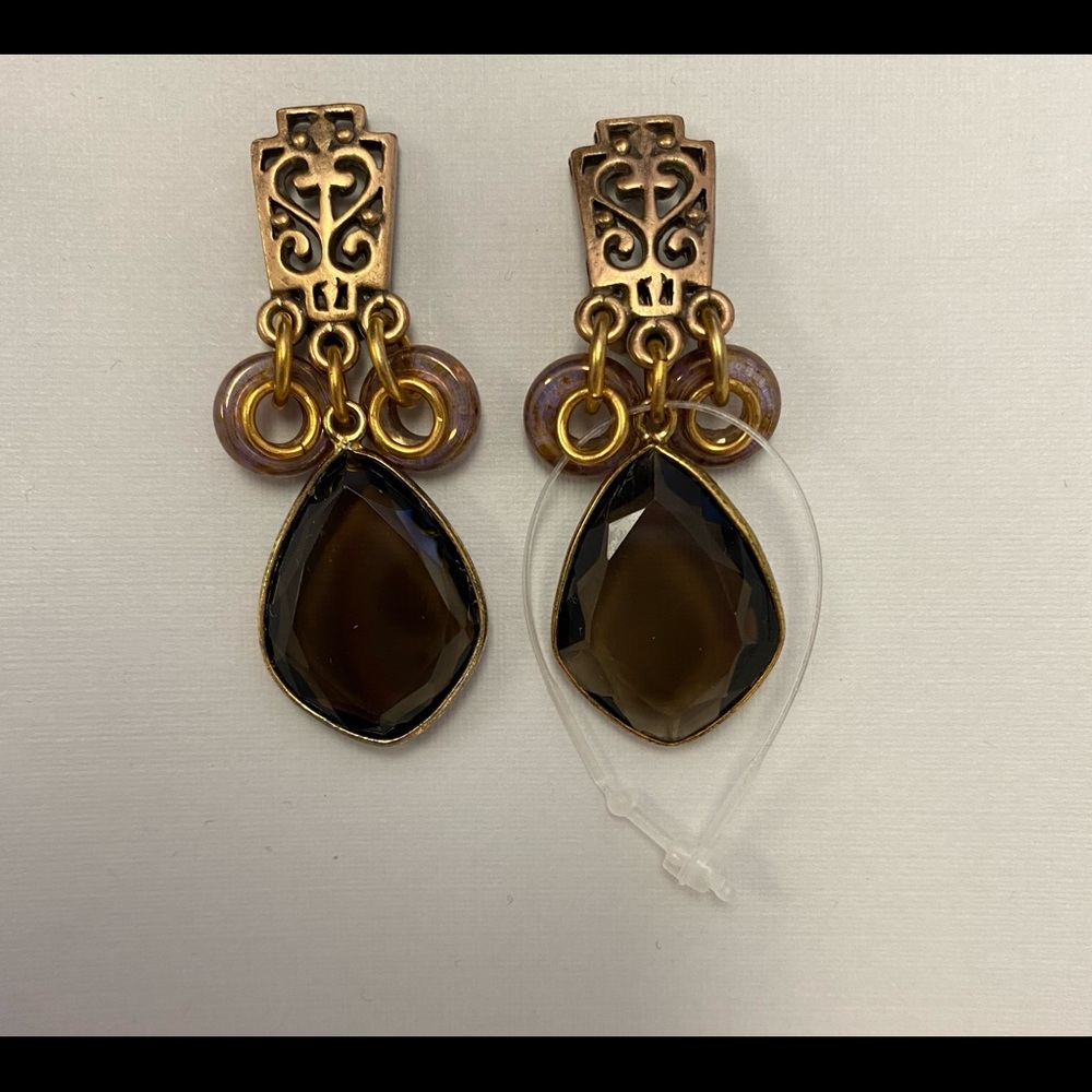 “Antique Thais” clip on earrings - new